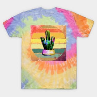 Cacti Southwestern Sunset Graphic Design Cactus T-Shirt